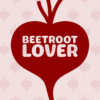 Projekt graficzny plakatu wegańskiego z czerwonym burakiem w kształcie serca i napisem na nim BEETROOT LOVER, na różowym tle z wielu małych buraczków. Projekt graficzny plakatu wegańskiego z czerwonym burakiem w kształcie serca i napisem na nim BEETROOT LOVER, na różowym tle z wielu małych buraczków.